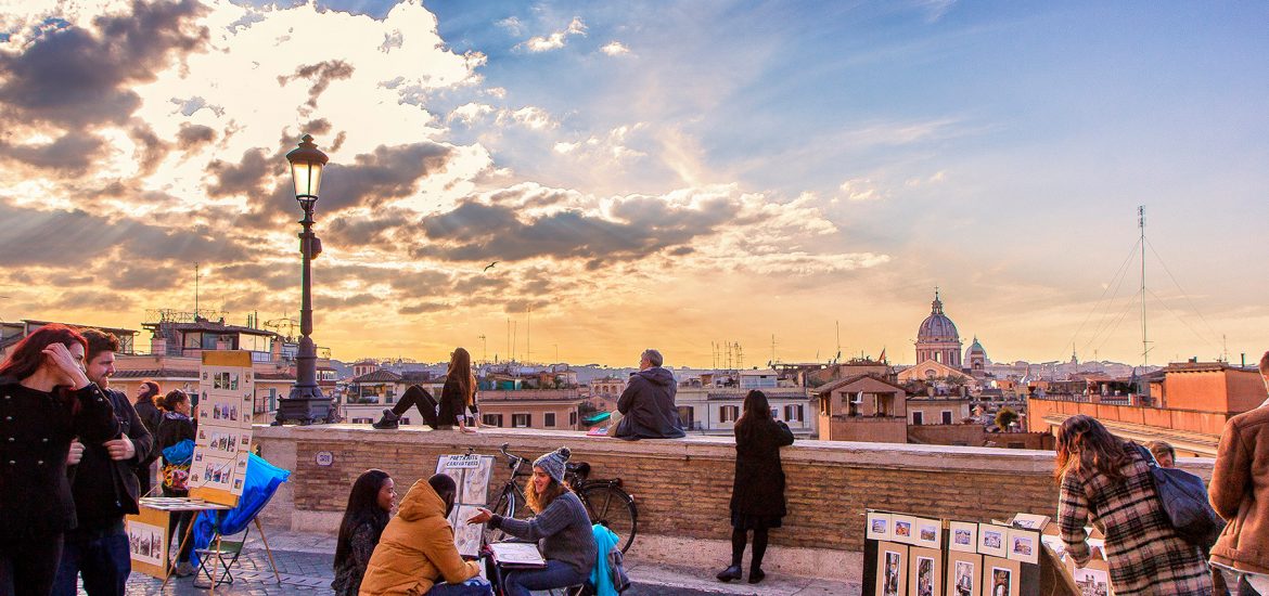 Trinità dei Monti - Cosa vedere a Roma in tre giorni - Viaggi tra le righe