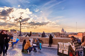 Trinità dei Monti - Cosa vedere a Roma in tre giorni - Viaggi tra le righe