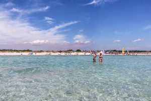 l'acqua cristallina del mare del Salento