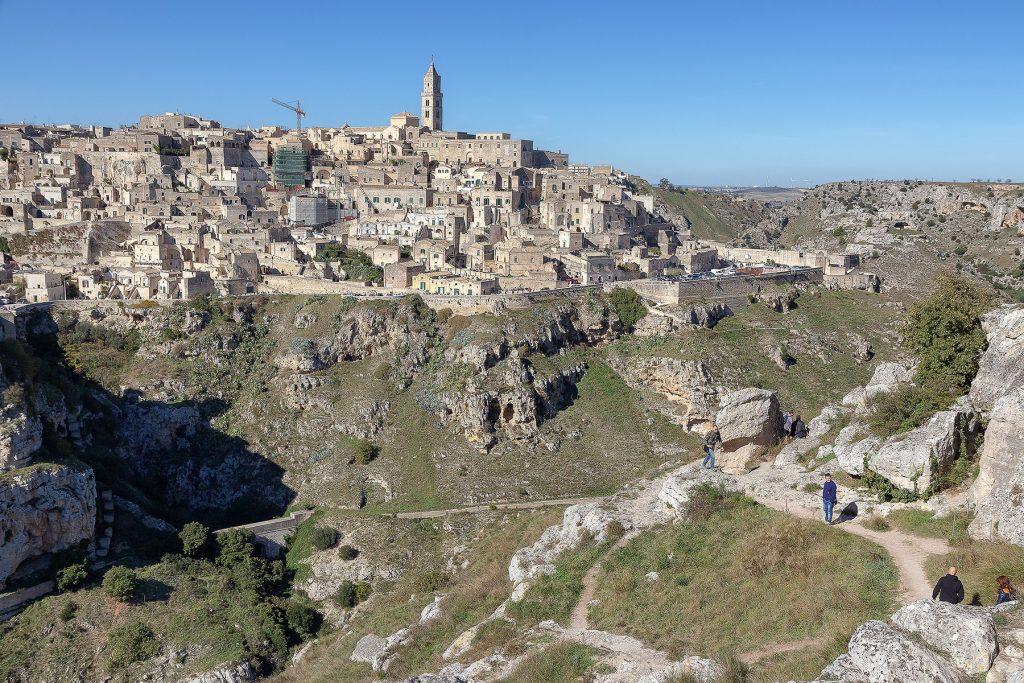 Visitare Matera dal Belvedere di Murgia sulla statale 7