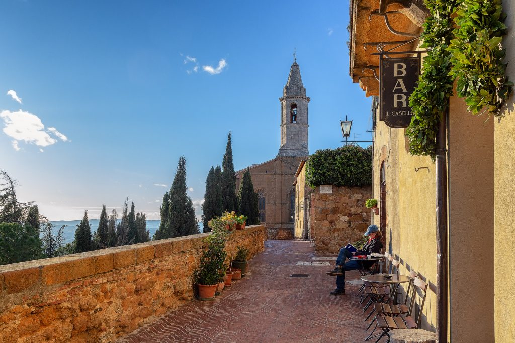 Scorcio di Pienza cosa vedere dalla camminata panoramica