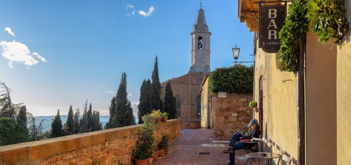 Scorcio di PIenza cosa vedere dalla camminata panoramica