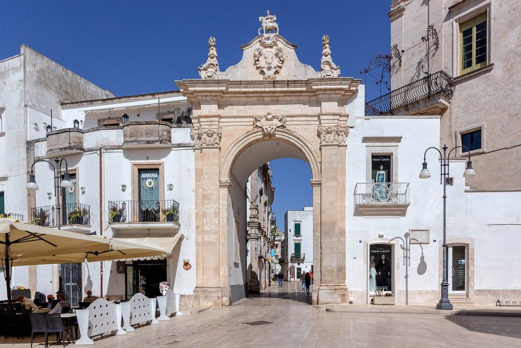 Porta di Santo Stefano situata a Martina Franca