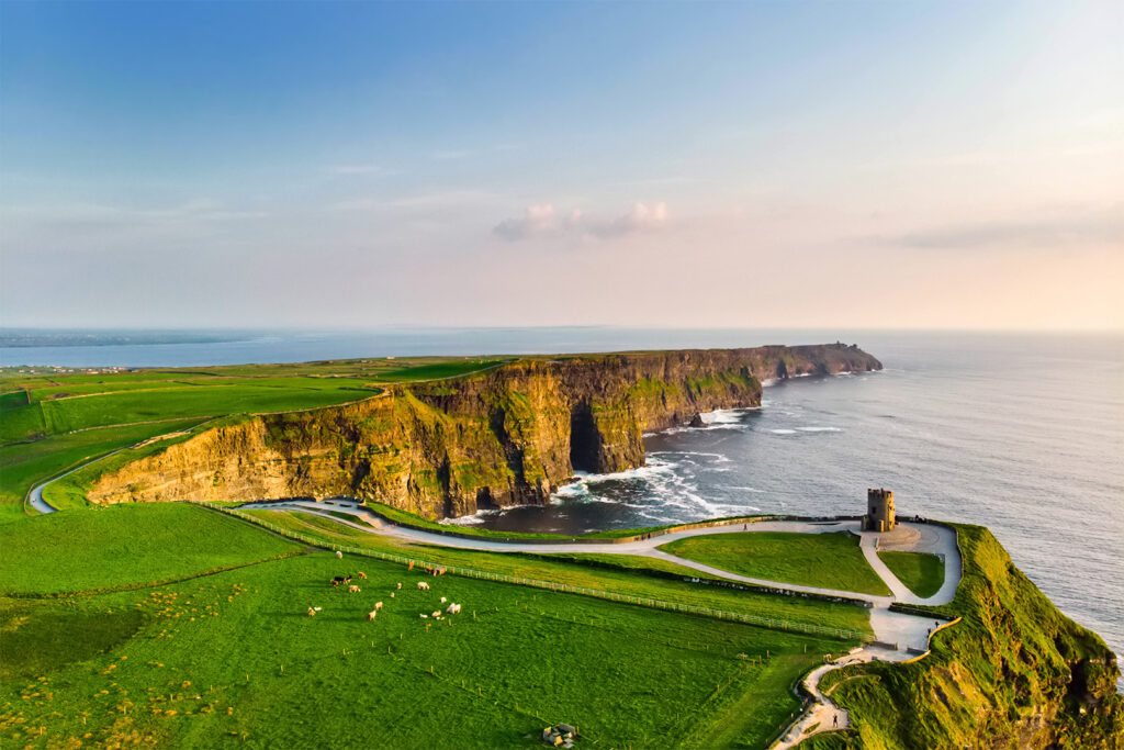 O’Brien’s Tower sulle Cliffs of Moher