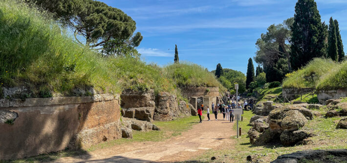 Ingresso necropoli di Cerveteri, chimata anche della Banditaccia