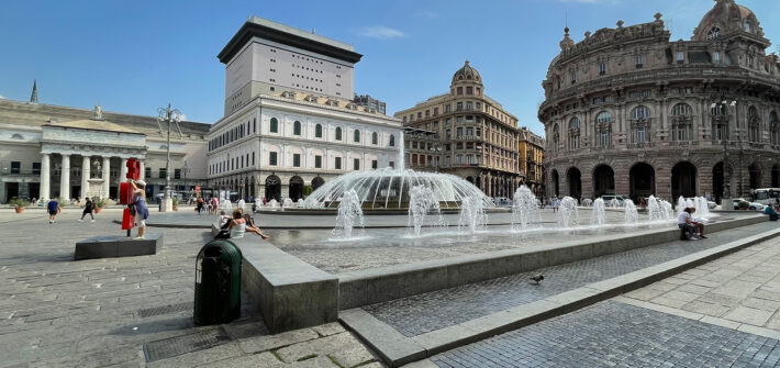 Piazza-De-Ferrari, Cosa Vedere a Genova